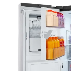 LG 26 Cu Ft 36 In Refrigerator Bottom Freezer, French door - LRFXC2606S Stainless Steel Sale