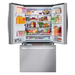 LG 26 Cu Ft 36 In Refrigerator Bottom Freezer, French door - LRFXC2606S Stainless Steel Sale