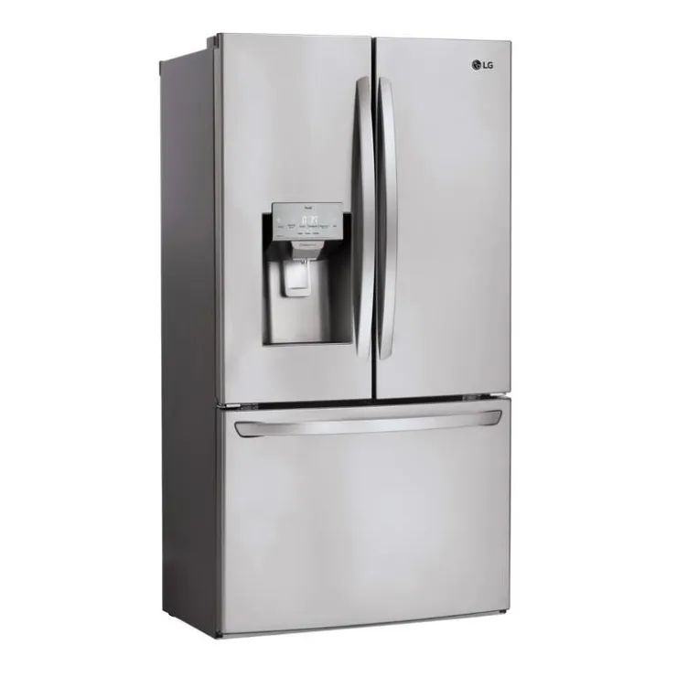 LG 28 Cu ft 36 In Refrigerator Bottom Freezer, French door - LHFS28XBS Stainless Steel Outlet