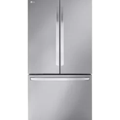 LG 31.7 Cu Ft 36 In Refrigerator Bottom Freezer, French door - LRFLS3206S Stainless Steel Hot