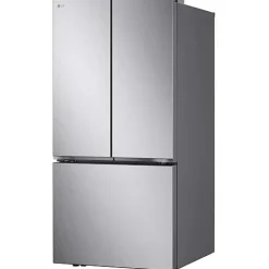 LG 25 Cu Ft 33 In Refrigerator Bottom Freezer, French door - LF25S6200S Stainless Steel