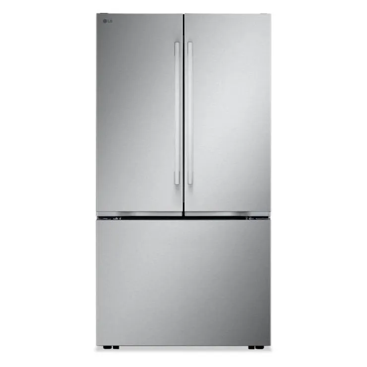 LG 25,1 Cu Ft 36 In Refrigerator Bottom Freezer, French door - LF25BZH42S Stainless Steel New