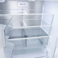 LG 25,1 Cu Ft 36 In Refrigerator Bottom Freezer, French door - LF25BZH42S Stainless Steel New