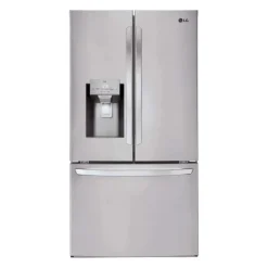 LG 28 Cu ft 36 In Refrigerator Bottom Freezer, French door - LRFS28XBS Stainless Steel Clearance