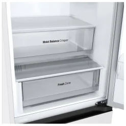 LG 13 Cu Ft 24 In Refrigerator Bottom Freezer - LB12C2000W White Online