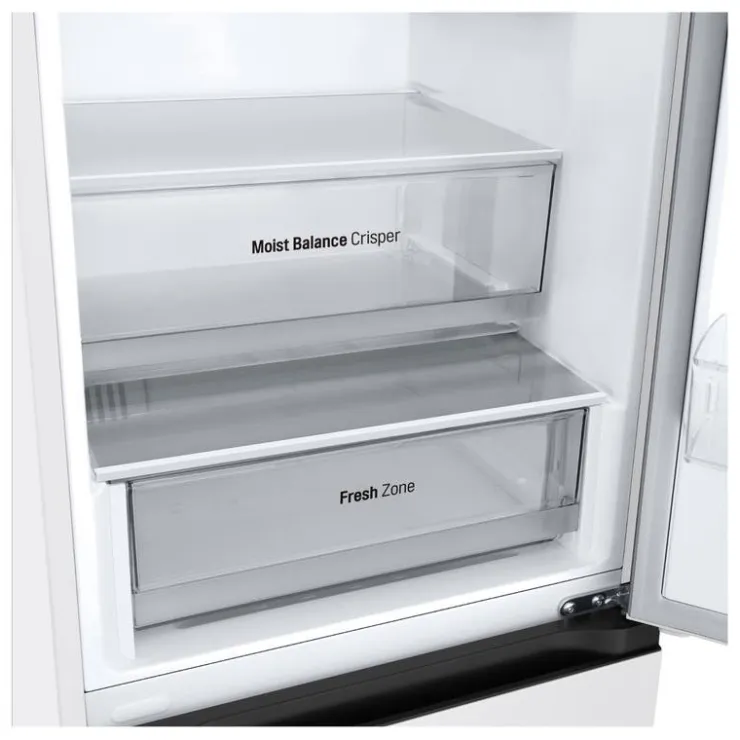 LG 13 Cu Ft 24 In Refrigerator Bottom Freezer - LB12C2000W White Online
