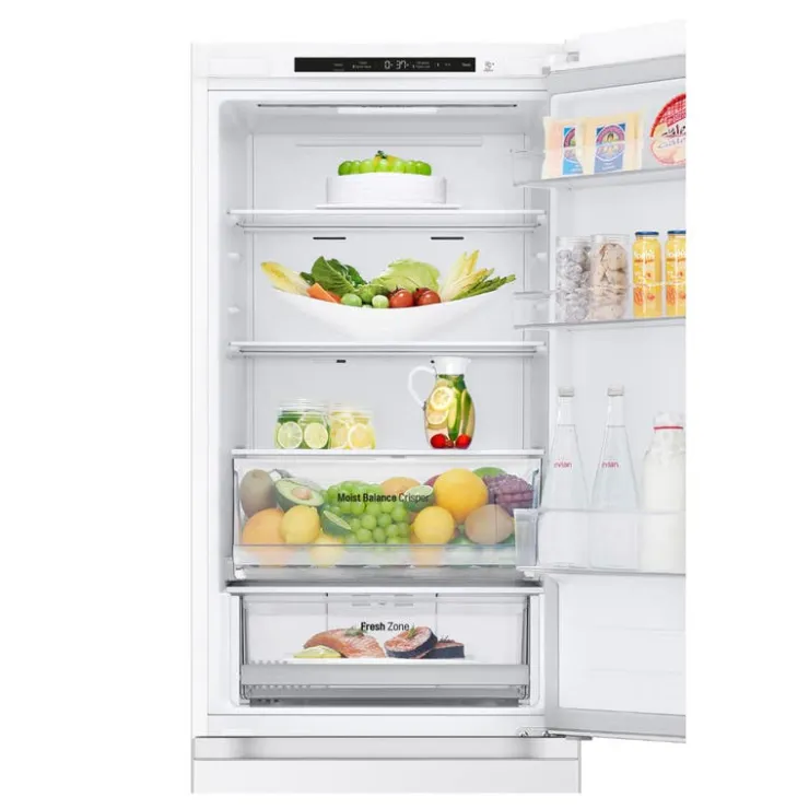 LG 13 Cu Ft 24 In Refrigerator Bottom Freezer - LB12C2000W White Online