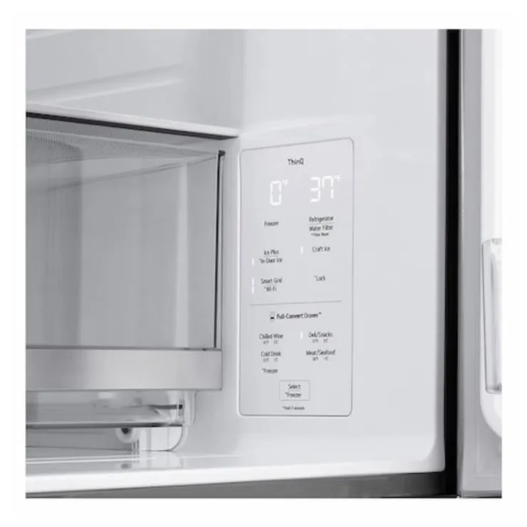 LG 29 Cu Ft 36 In Refrigerator Bottom Freezer, French door - LF29S9775S Stainless Steel Online