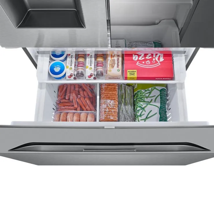 LG 31 Cu Ft 36 In Refrigerator Bottom Freezer, French door - LRYKS3106S Stainless Steel Discount