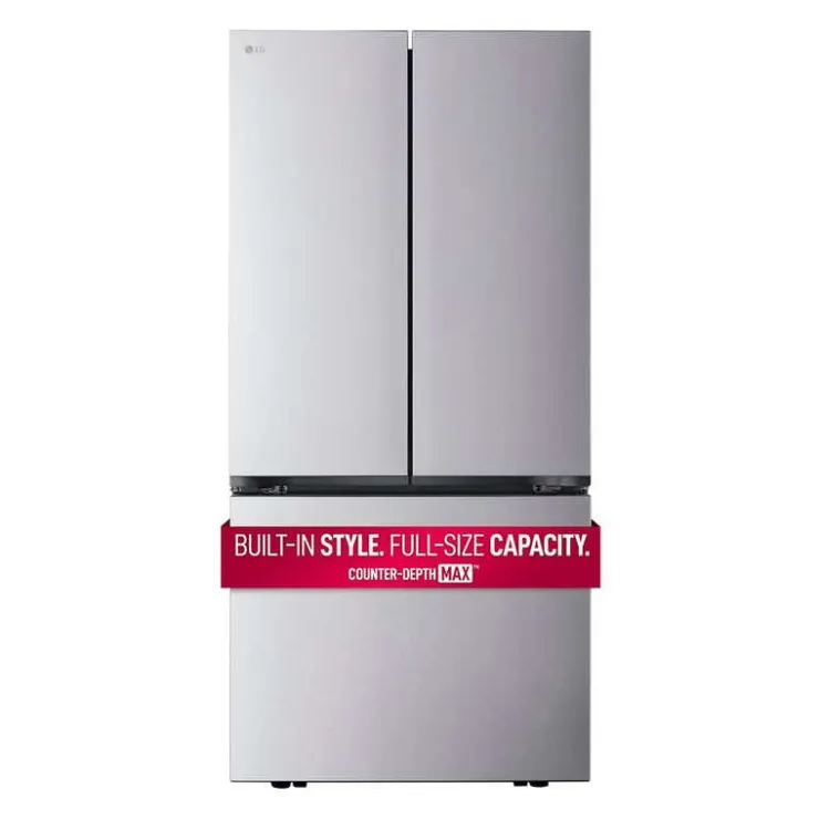 LG 21 Cu Ft 33 In Refrigerator Bottom Freezer, French door - LF21C6200S Stainless Steel Best