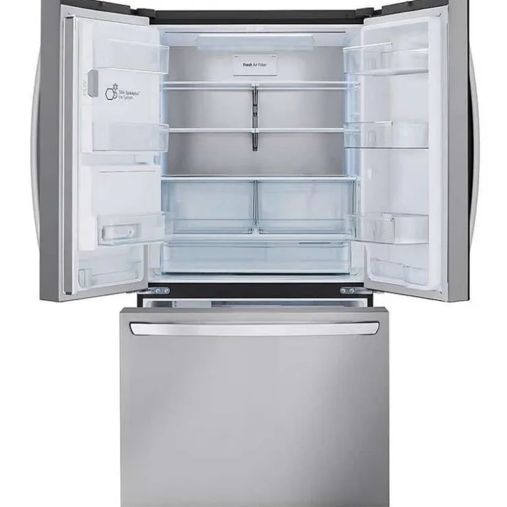 LG 36 Cu Ft 36 In Refrigerator Bottom Freezer, French door - LRFXS3106S Stainless Steel Online