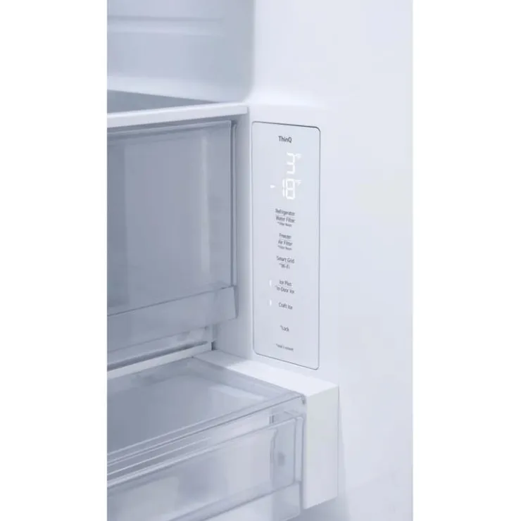 LG 23.7 Cu Ft 36 In Refrigerator Bottom Freezer, French door - LF24Z6530S Stainless Steel Best