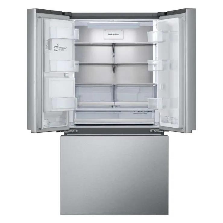 LG 26 Cu Ft 36 In Refrigerator Bottom Freezer, French door - LRYXC2606S Stainless Steel Best