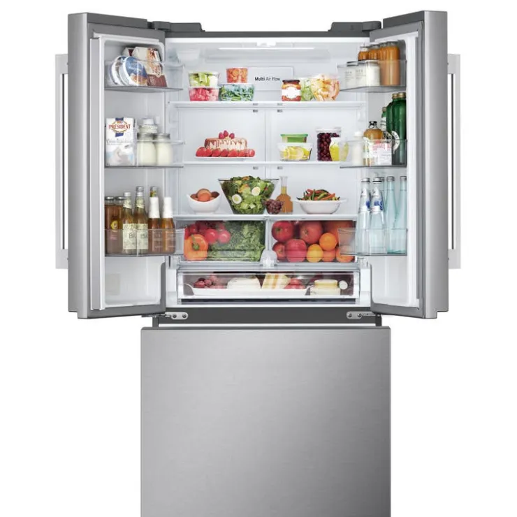 LG 25 Cu Ft 33 In Refrigerator Bottom Freezer, French door - LF25H6200S Stainless Steel Hot