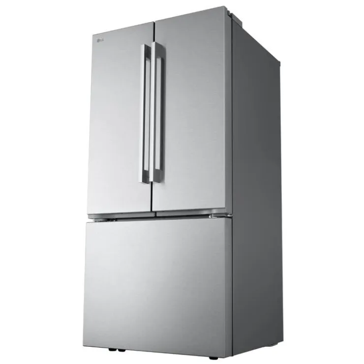 LG 25 Cu Ft 33 In Refrigerator Bottom Freezer, French door - LF25H6200S Stainless Steel Hot