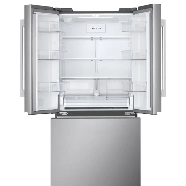 LG 25 Cu Ft 33 In Refrigerator Bottom Freezer, French door - LF25H6200S Stainless Steel Hot