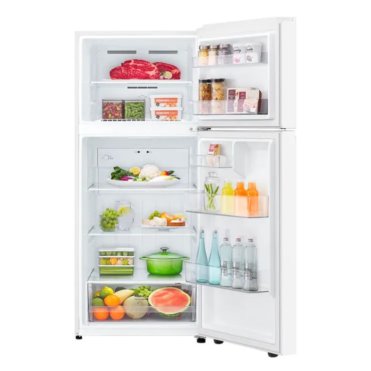 LG 18 Cu Ft 28 In Refrigerator Top Freezer - LT18S2100W White