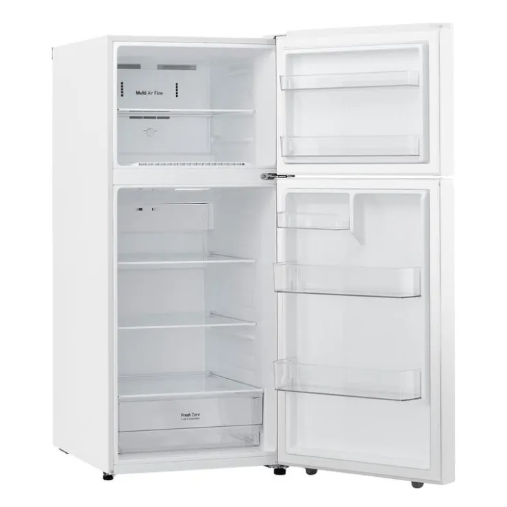 LG 18 Cu Ft 28 In Refrigerator Top Freezer - LT18S2100W White