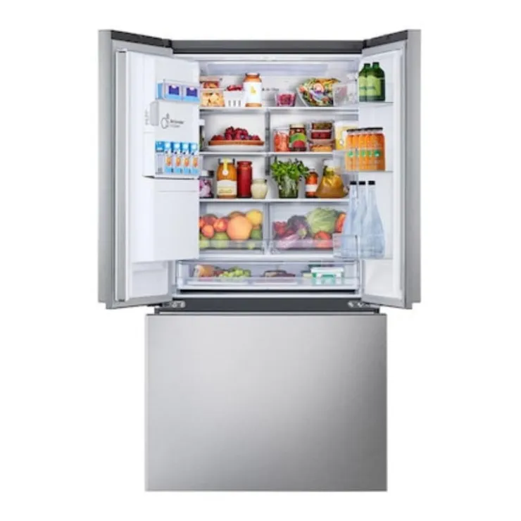 LG 23,7 Cu Ft 36 In Refrigerator Bottom Freezer, French door - LF24WZP62S Stainless Steel Discount