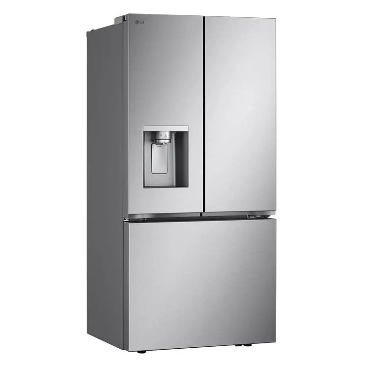 LG 20 Cu Ft 33 In Refrigerator Bottom Freezer, French door - LF20C6330S Stainless Steel Clearance