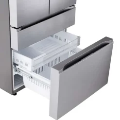 LG 30 Cu Ft 36 In Refrigerator Bottom Freezer, French door - LF30S8210S Stainless Steel Clearance