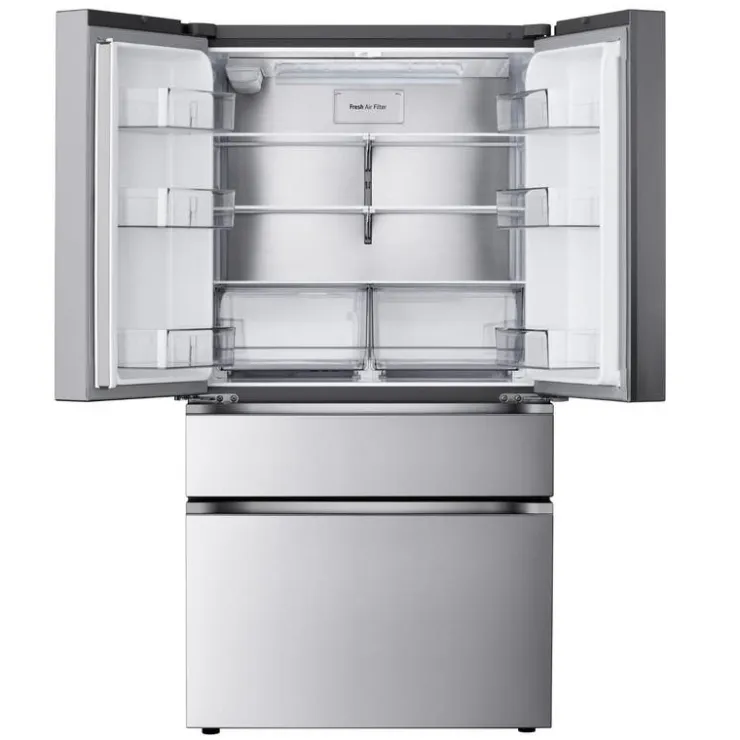 LG 30 Cu Ft 36 In Refrigerator Bottom Freezer, French door - LF30S8210S Stainless Steel Clearance