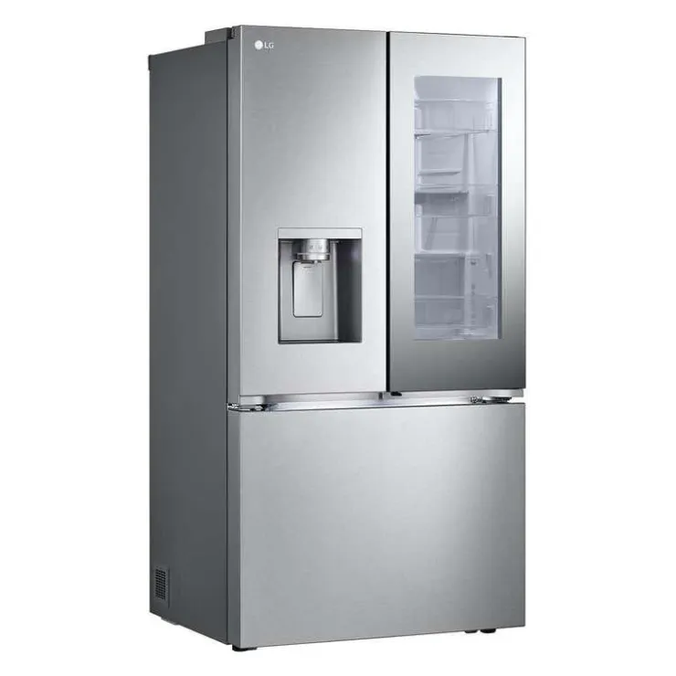 LG 26 Cu Ft 36 In Refrigerator Bottom Freezer, French door - LRYKC2606S Stainless Steel Hot