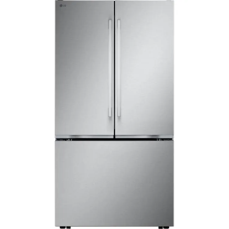 LG 32 Cu Ft 36 In Refrigerator Bottom Freezer, French door - LF32BSH42S Stainless Steel New