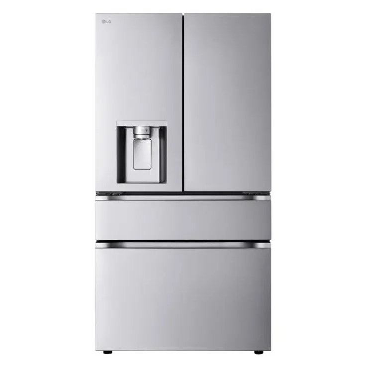 LG 29 Cu Ft 36 In Refrigerator Bottom Freezer, French door - LF29S8330S Stainless Steel New