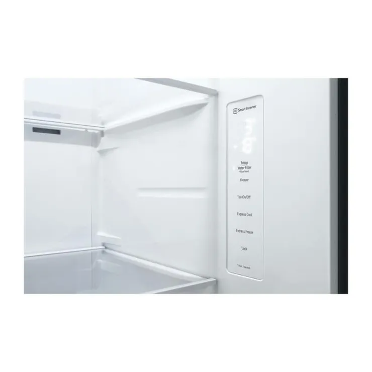 LG 23 Cu Ft 36 In Refrigerator Side by side - LS23C4230V Stainless Steel Clearance