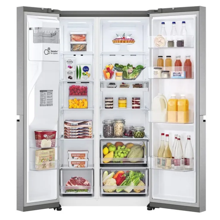 LG 23 Cu Ft 36 In Refrigerator Side by side - LS23C4230V Stainless Steel Clearance