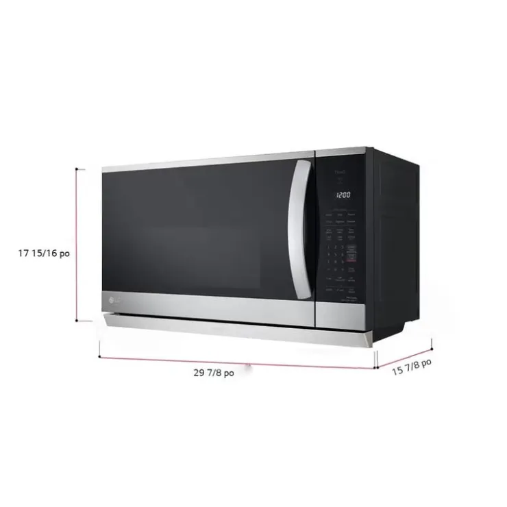 LG 2,1 Cu Ft Microwaves/Range Hood, , 400 - MVEL2125F Stainless Steel Sale