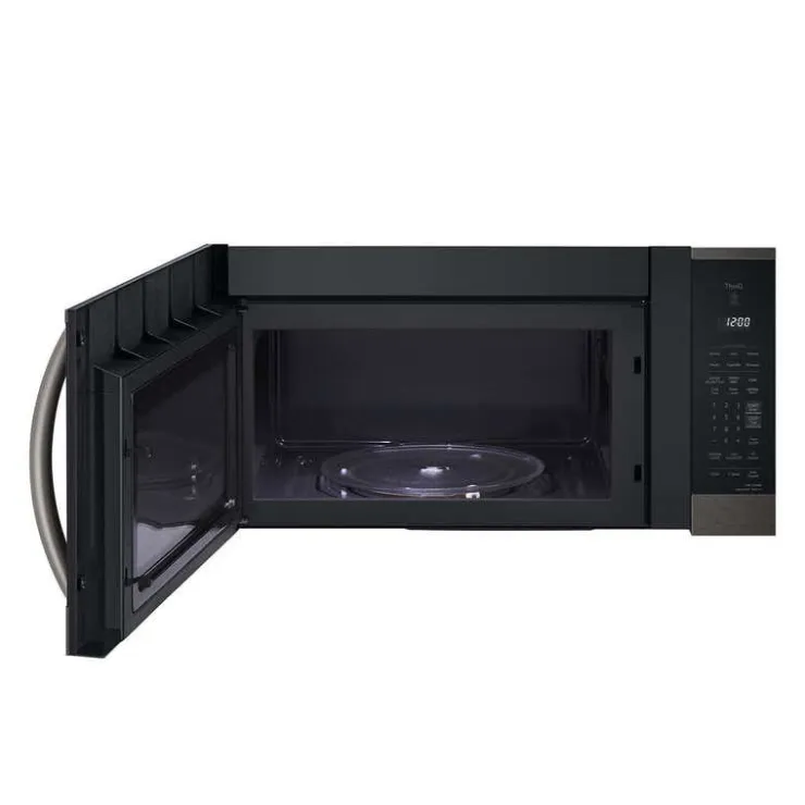 LG 1,8 Cu Ft Microwaves/Range Hood, , 300 - MVEM1825D Black Stainless Best