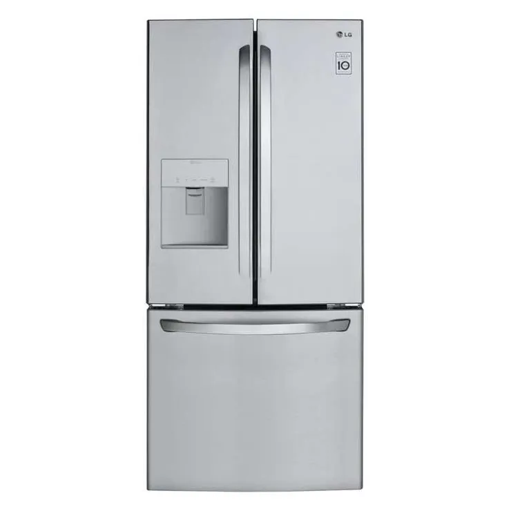 LG 30 in 22 Cu ft Refrigerator Bottom Freezer, French door - LRFWS2200S Stainless Steel Online
