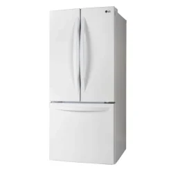 LG 30 in 21,8 Cu ft Refrigerator Bottom Freezer, French door - LRFNS2200W White Sale