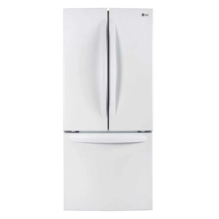 LG 30 in 21,8 Cu ft Refrigerator Bottom Freezer, French door - LRFNS2200W White Sale