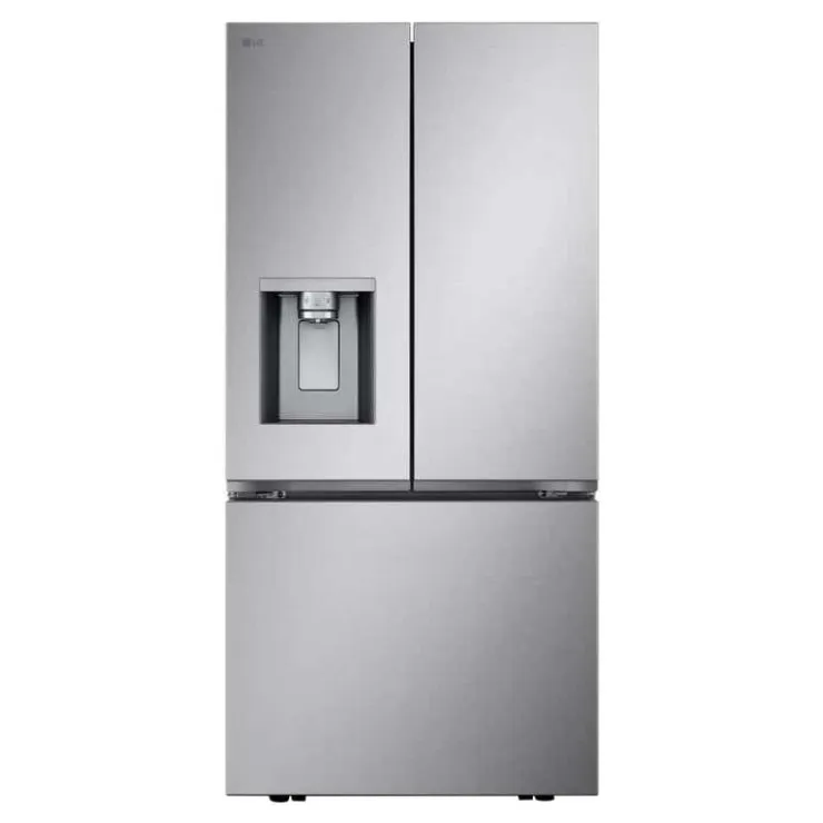 LG 33 in 25 cu ft Refrigerator Bottom Freezer, French door - LF25S6330S Stainless Steel Best