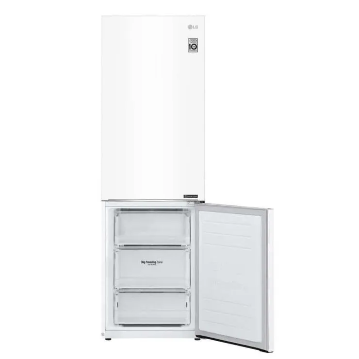 LG 24 in 11,9 cu ft Refrigerator Bottom Freezer - LBNC12231W White New