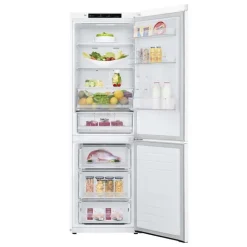 LG 24 in 11,9 cu ft Refrigerator Bottom Freezer - LBNC12231W White New