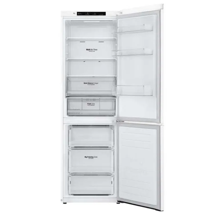 LG 24 in 11,9 cu ft Refrigerator Bottom Freezer - LBNC12231W White New