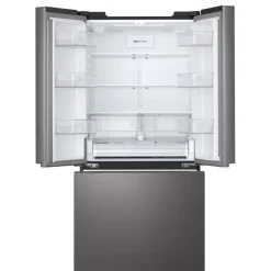 LG 33 in 25 cu ft Refrigerator Bottom Freezer, French door - LF25S6200D Black Stainless Sale