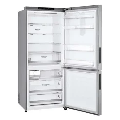 LG 28 in 15 cu ft Refrigerator Bottom Freezer - LBNC15251V Platinum Silver Online