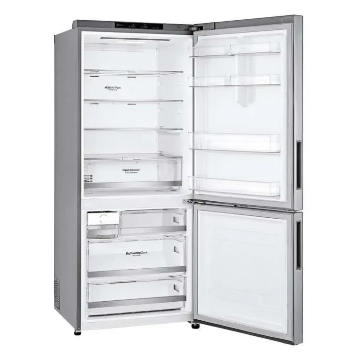 LG 28 in 15 cu ft Refrigerator Bottom Freezer - LBNC15251V Platinum Silver Online