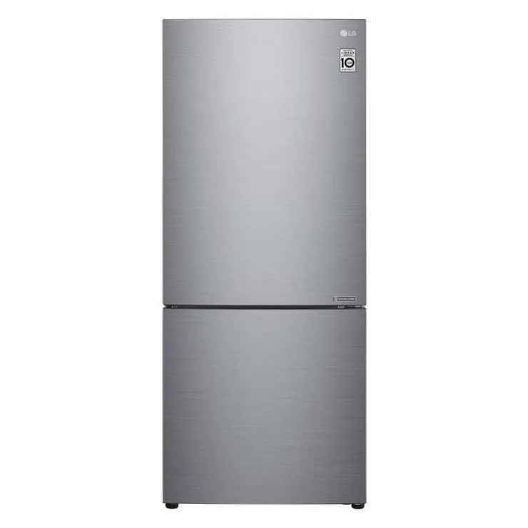 LG 28 in 15 cu ft Refrigerator Bottom Freezer - LBNC15251V Platinum Silver Online