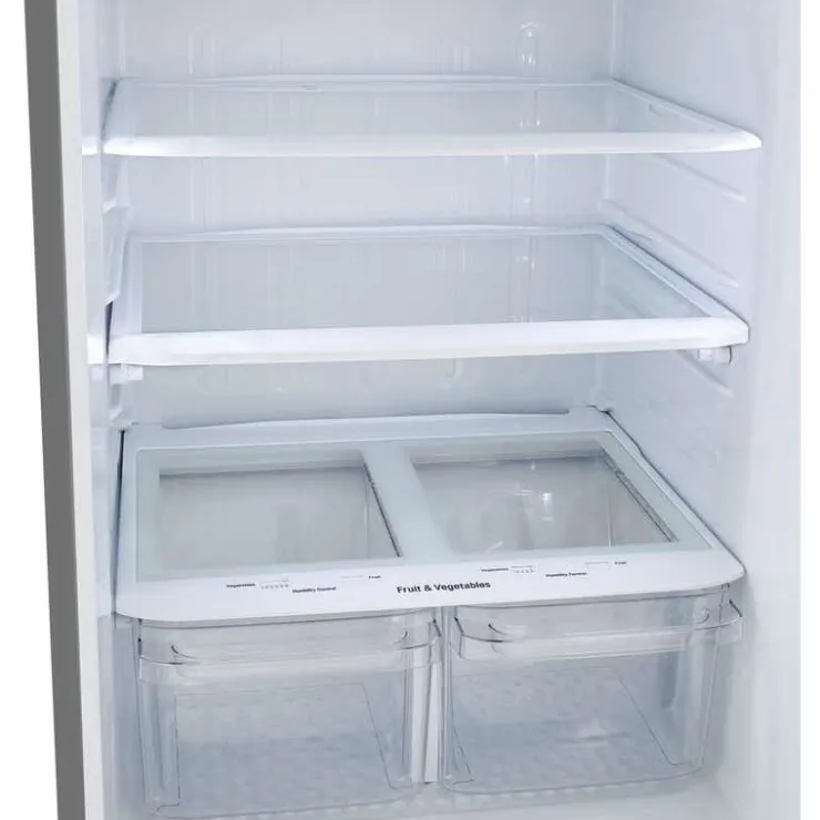 LG 30 in 20 cu ft Refrigerator Top Freezer - LTCS20020S Stainless Steel Outlet
