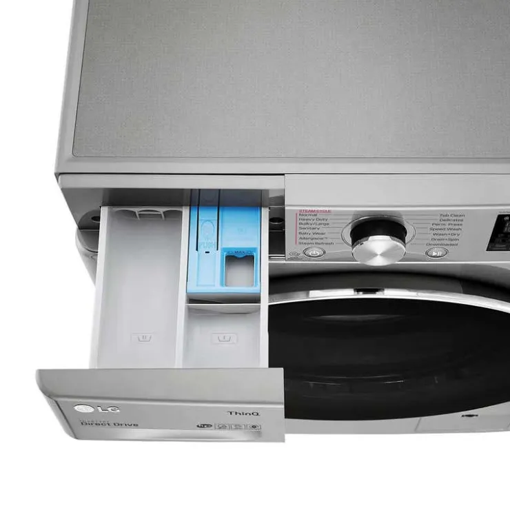 LG 2 In 1 washer dryer, , 24", Front-Load - WM3555HVA Graphite Steel Best