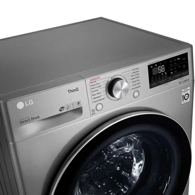 LG 2 In 1 washer dryer, , 24", Front-Load - WM3555HVA Graphite Steel Best