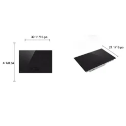 LG Cooktop Glass-Ceramic 31"     - CBEW3013BE Black Outlet