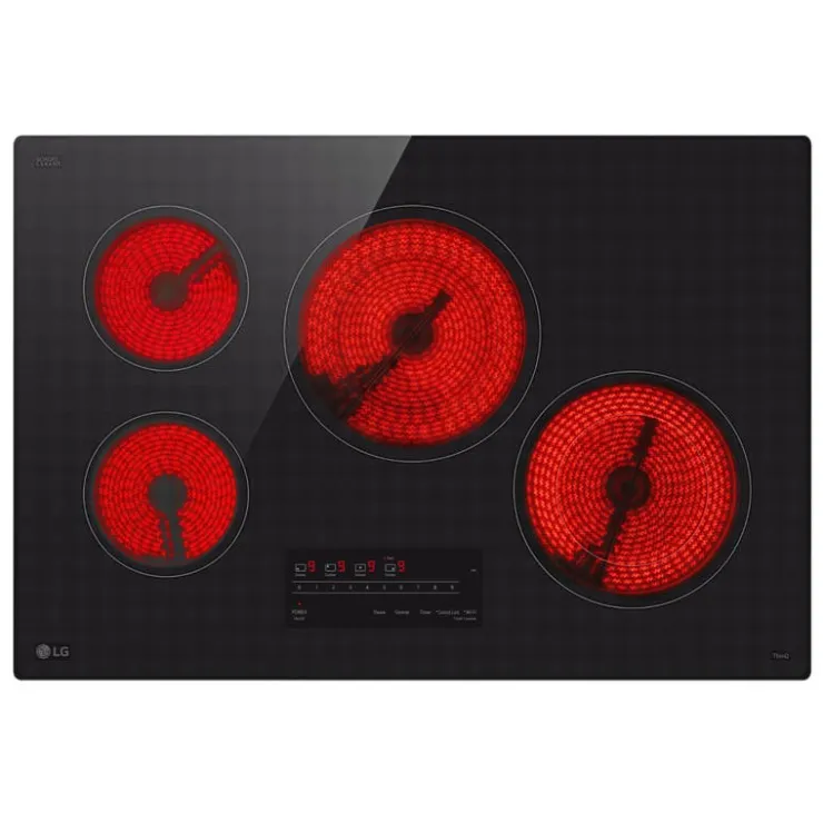 LG Cooktop Glass-Ceramic 31" - CBEW3013BE Black Outlet