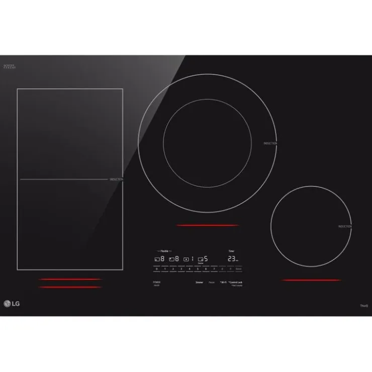 LG Cooktop Induction 30" - CBIH3017BE Black New
